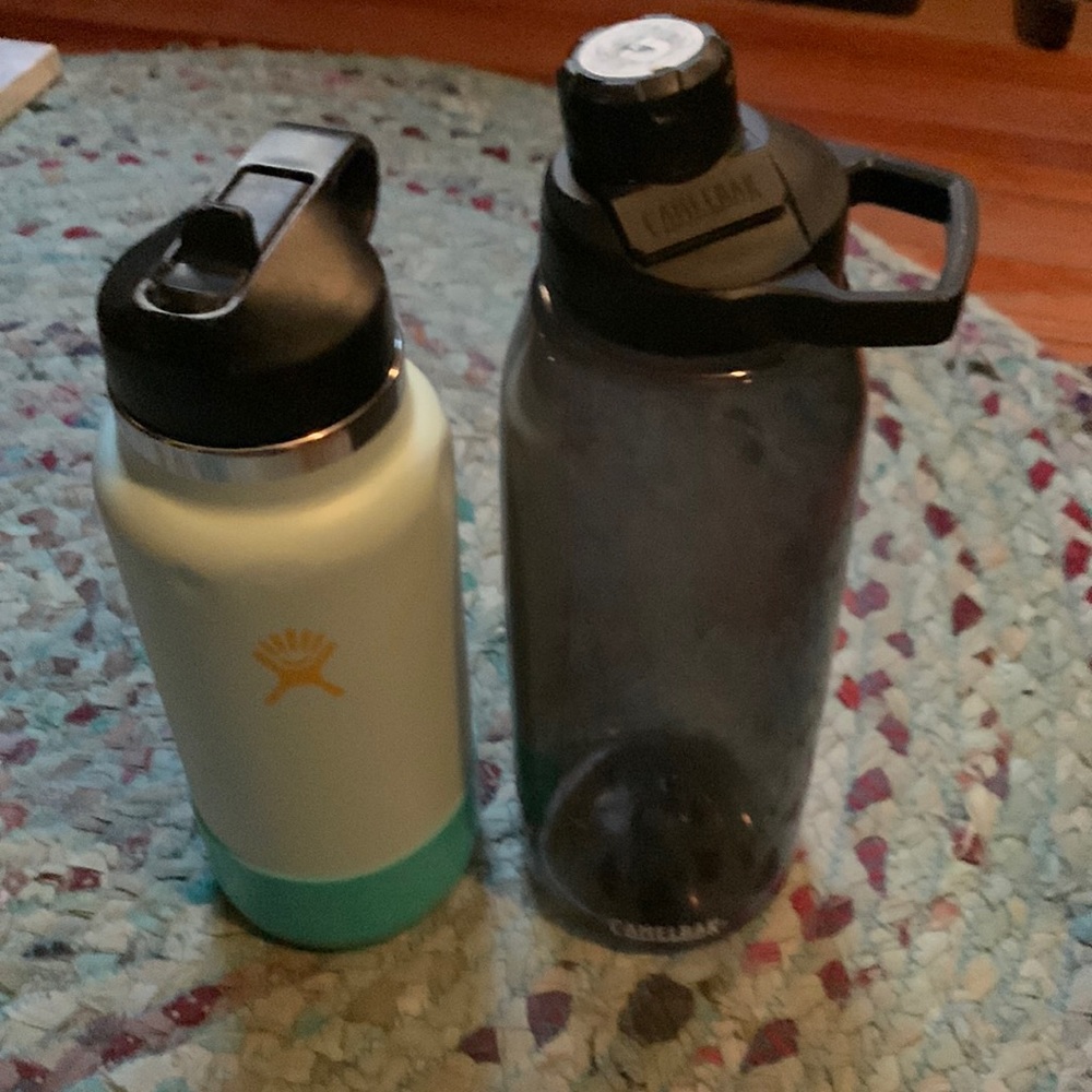 Hydro flask & Camelbak bottle